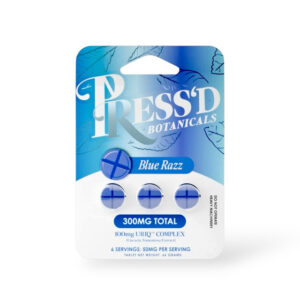 Press'D Botanicals URIQ Complex Blue Razz 100mg Per Tablet